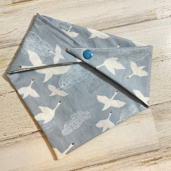 Boho Swan Dog Bandana - Picture 1 of 5